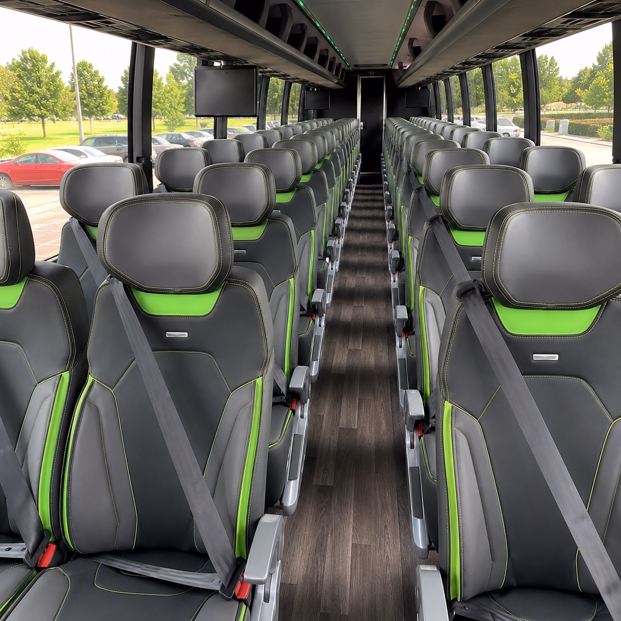 akron charter bus rentals for akron corporate events