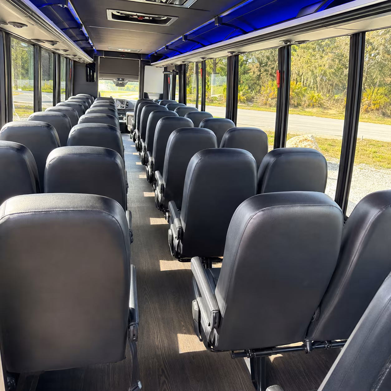 akron charter buses for akron players coaches staff and fans