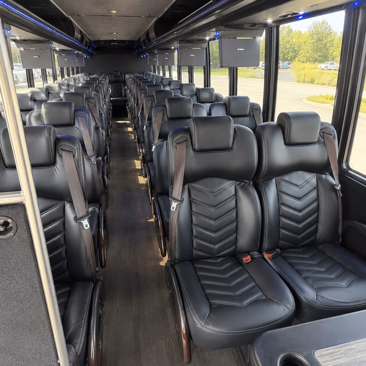 cuyahoga falls concert charter bus rentals