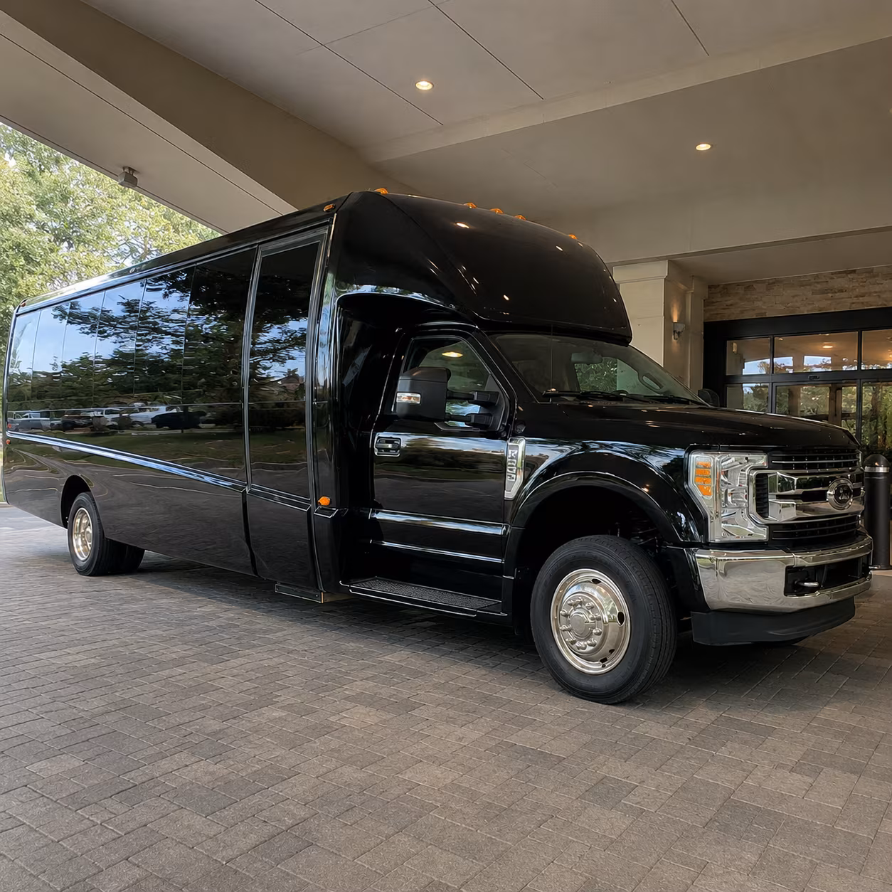 elyria airport transportation onboard seating