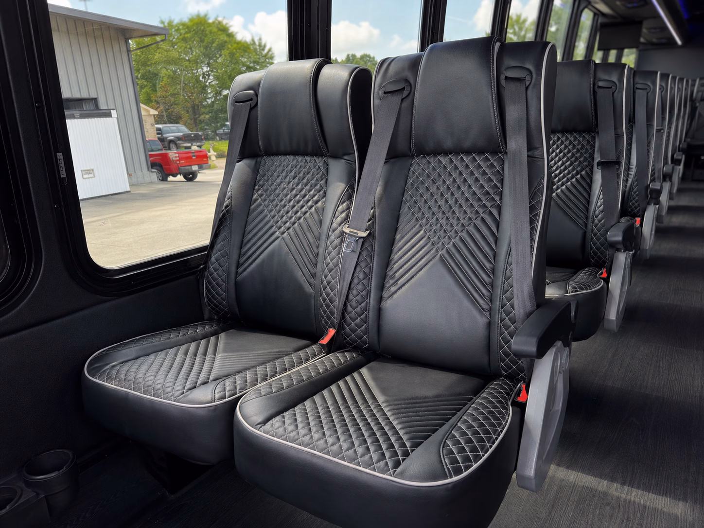 elyria employee transportation onboard seating