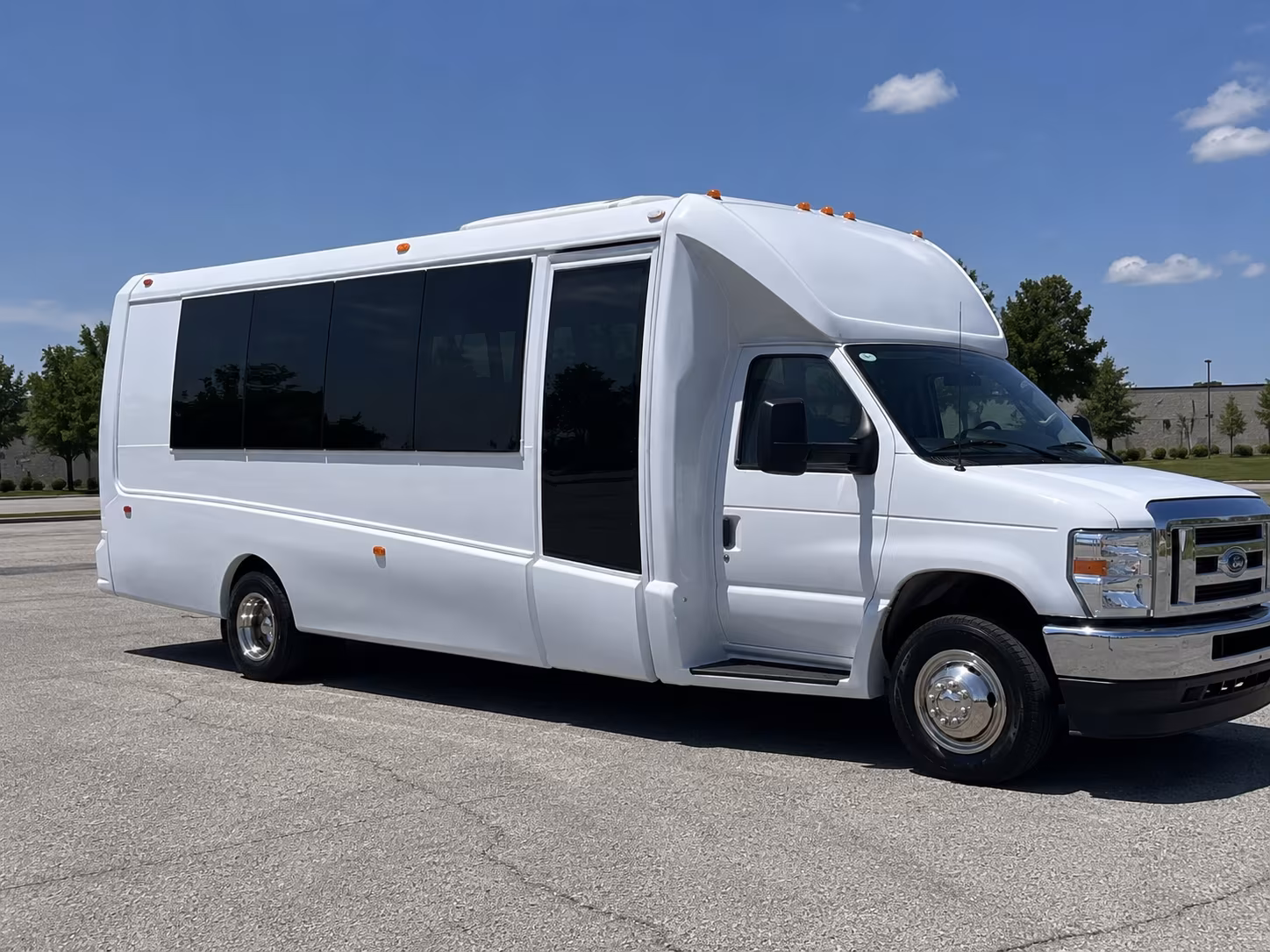 elyria wedding party bus rental