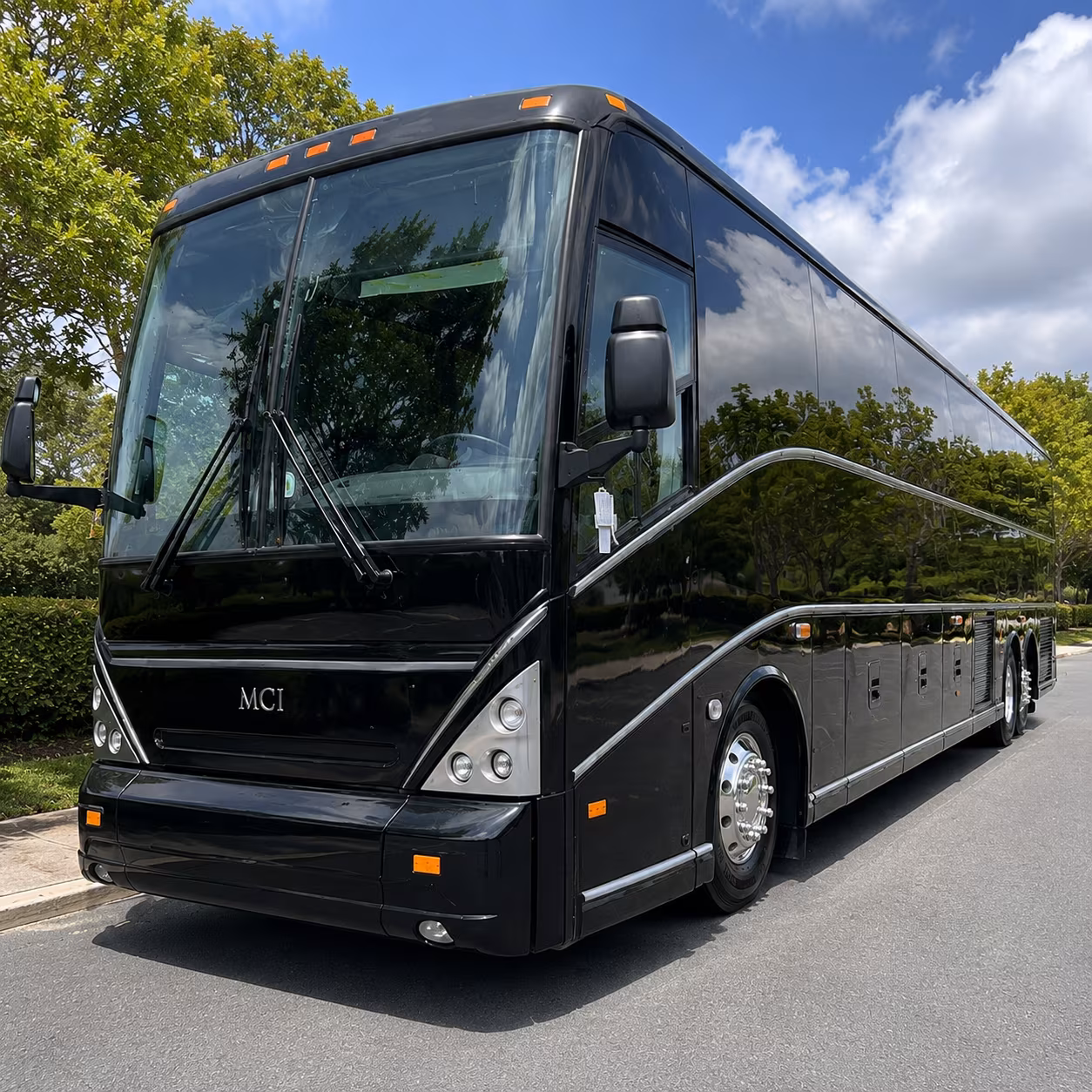 parma rent a long distance charter bus in parma