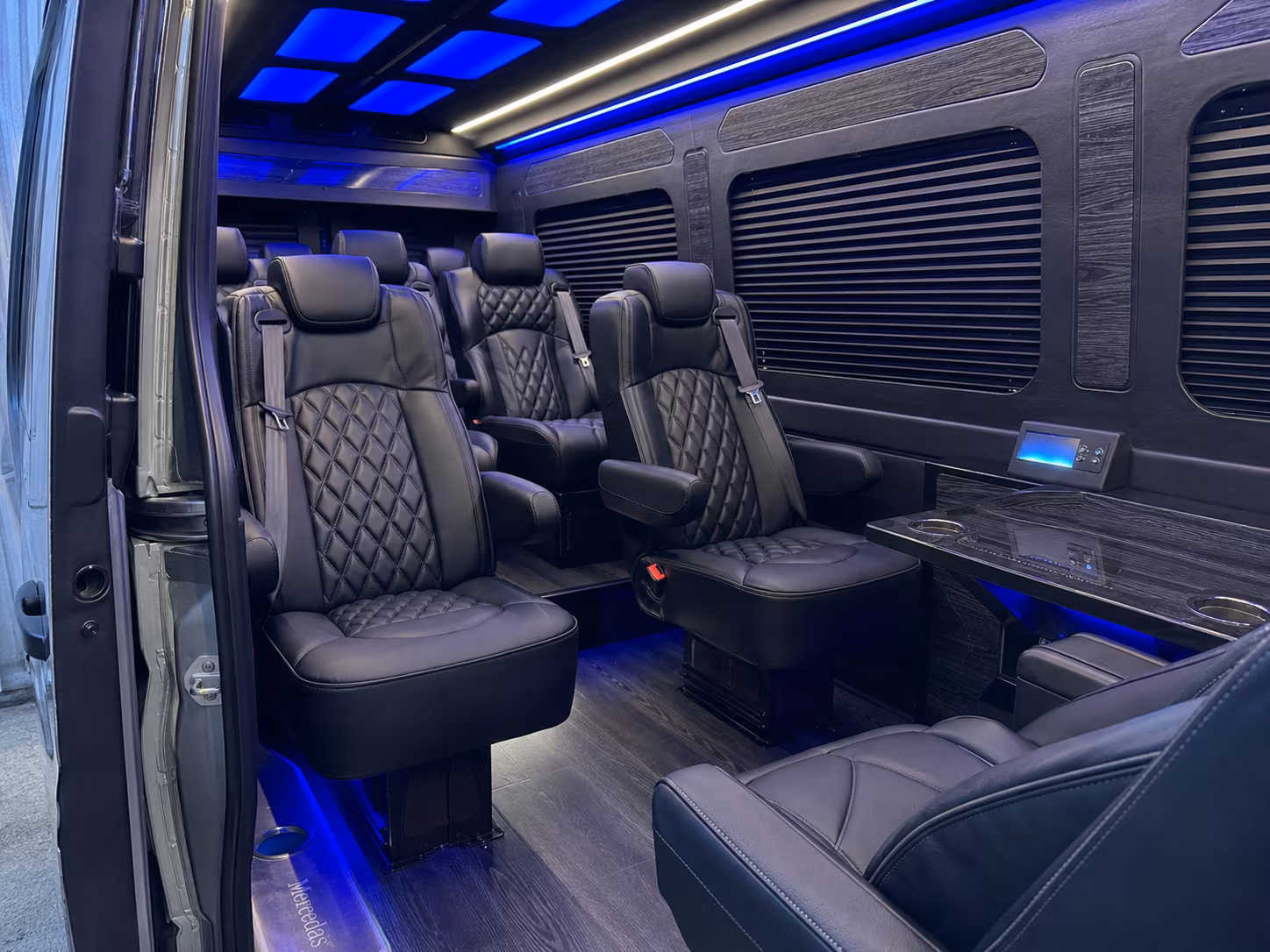 sprinter van transportation for groups and events across elyria