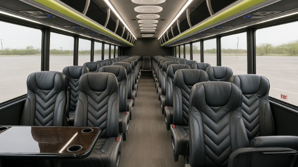 elyria 15 passenger minibus interior