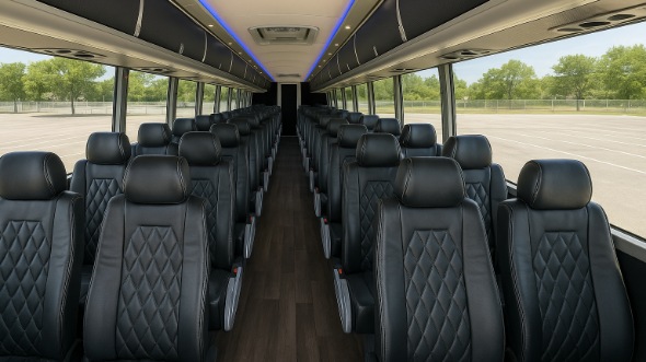 elyria 55 passenger charter bus rental