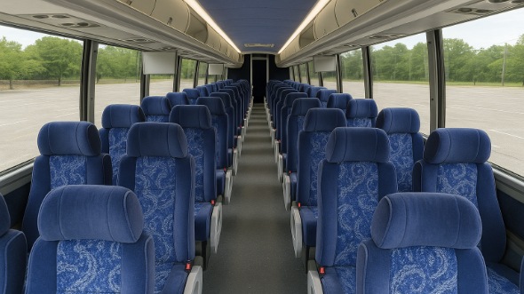 elyria 56 passenger charter bus rental