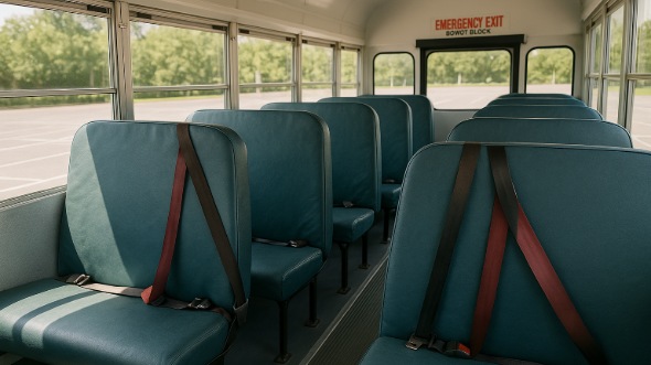 elyria school bus rental inside